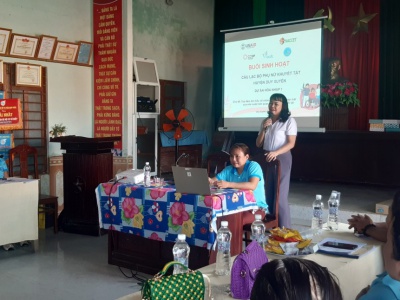 Quang Nam: Monthly meeting of Duy Xuyen’s Women with Disabilities Club